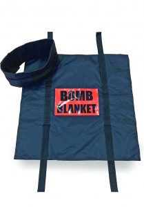 Blast suppression blanket, bomb blanket