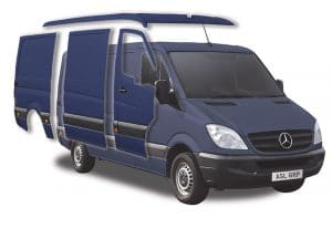 Mercedes Sprinter, anti-cut vehicle protection
