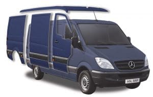 Mercedes Sprinter, anti-cut vehicle protection