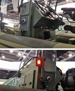 Armoured RIB console, marine protection
