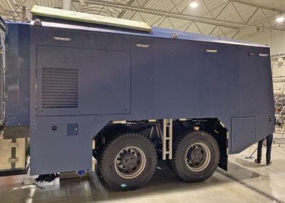 ASL GRP attack resistant composite truck scania