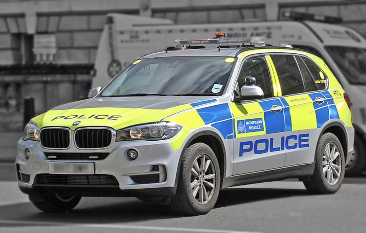 Police X5 underbelly armour