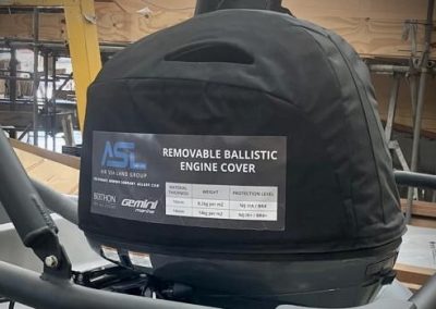 Ballistic engine cover